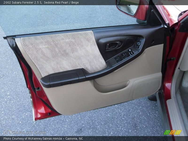 Sedona Red Pearl / Beige 2002 Subaru Forester 2.5 S