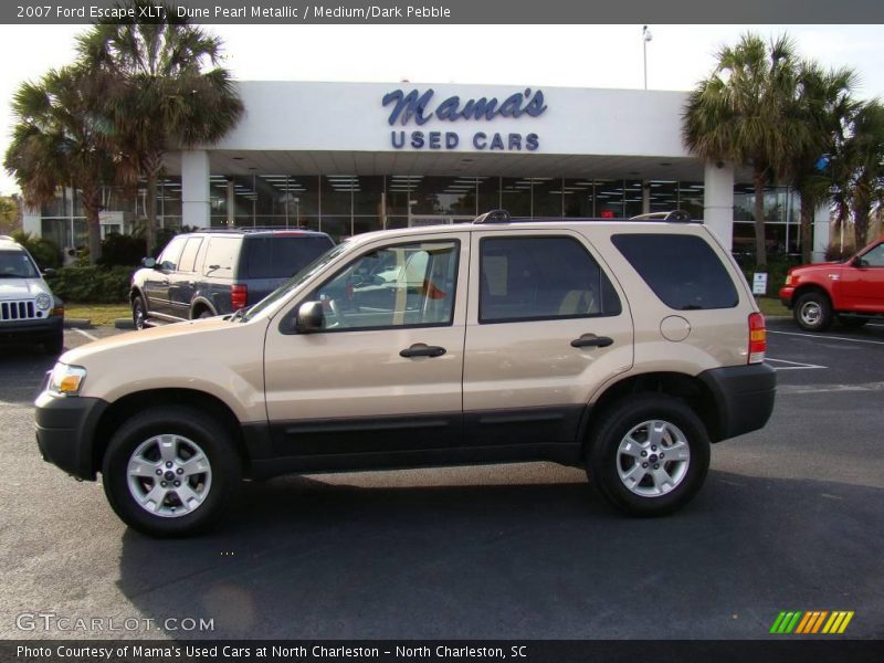 Dune Pearl Metallic / Medium/Dark Pebble 2007 Ford Escape XLT