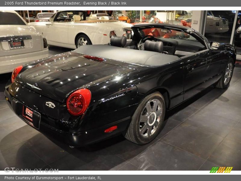 Evening Black / Black Ink 2005 Ford Thunderbird Premium Roadster