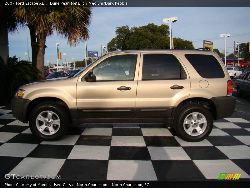 Dune Pearl Metallic / Medium/Dark Pebble 2007 Ford Escape XLT