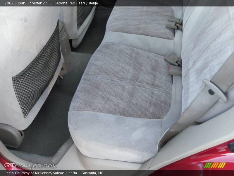 Sedona Red Pearl / Beige 2002 Subaru Forester 2.5 S