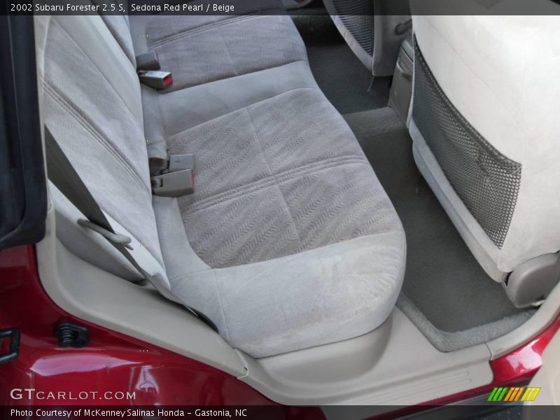 Sedona Red Pearl / Beige 2002 Subaru Forester 2.5 S
