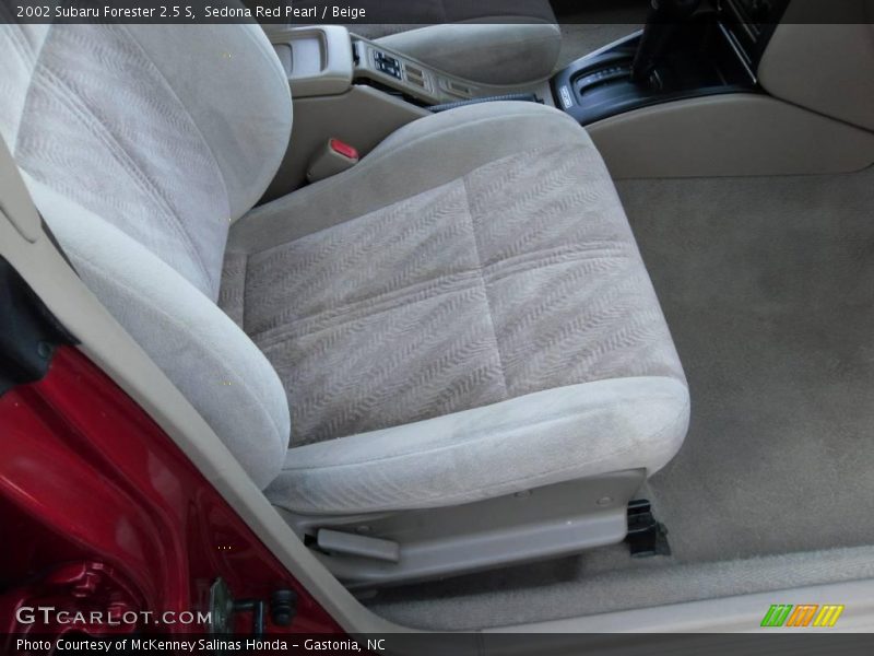 Sedona Red Pearl / Beige 2002 Subaru Forester 2.5 S