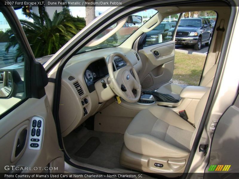 Dune Pearl Metallic / Medium/Dark Pebble 2007 Ford Escape XLT