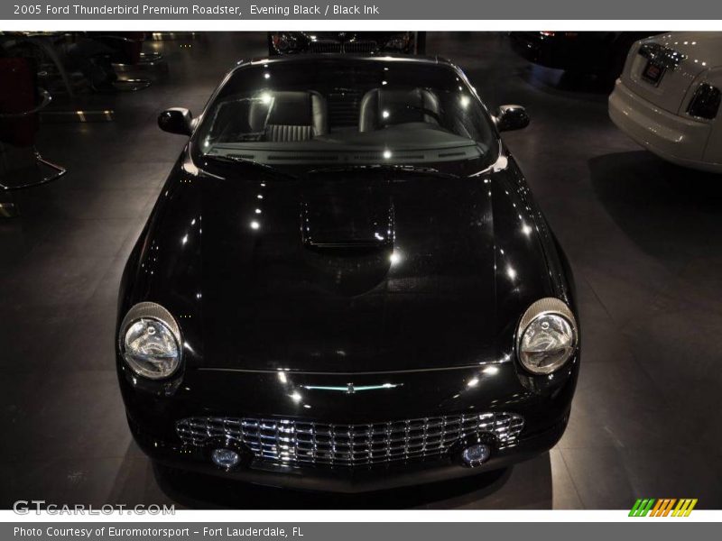 Evening Black / Black Ink 2005 Ford Thunderbird Premium Roadster