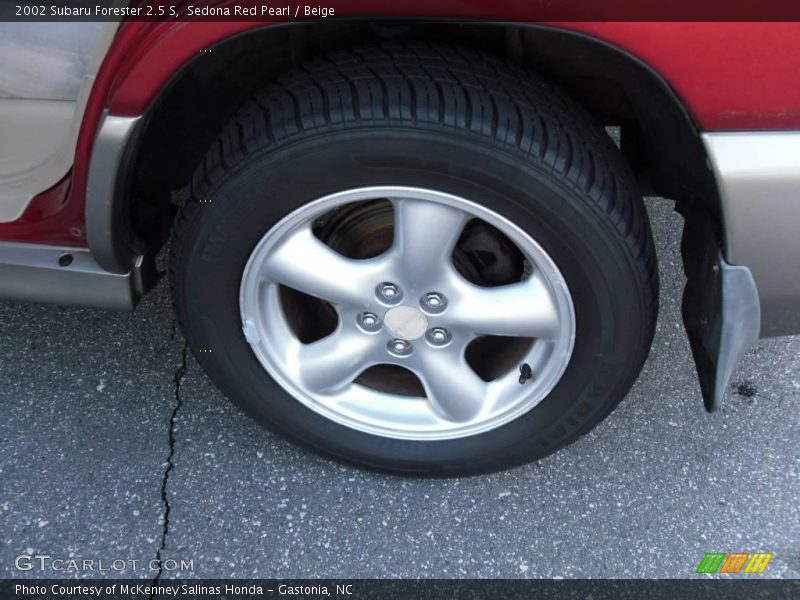 Sedona Red Pearl / Beige 2002 Subaru Forester 2.5 S