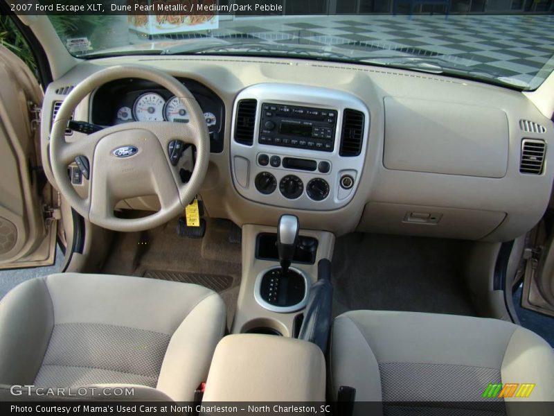 Dune Pearl Metallic / Medium/Dark Pebble 2007 Ford Escape XLT