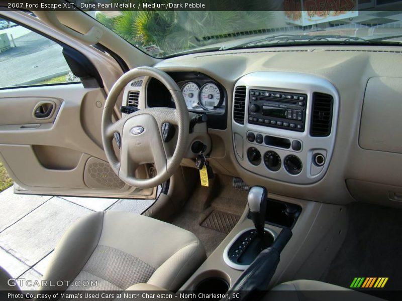 Dune Pearl Metallic / Medium/Dark Pebble 2007 Ford Escape XLT