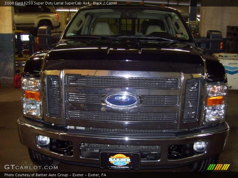 Black / Camel 2008 Ford F250 Super Duty Lariat SuperCab 4x4