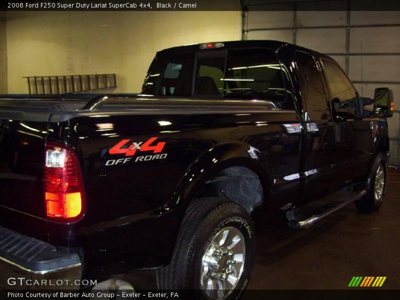 Black / Camel 2008 Ford F250 Super Duty Lariat SuperCab 4x4