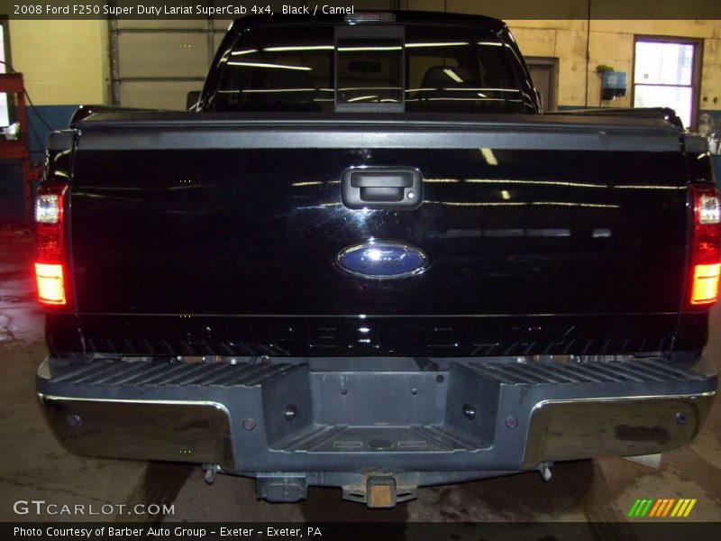 Black / Camel 2008 Ford F250 Super Duty Lariat SuperCab 4x4