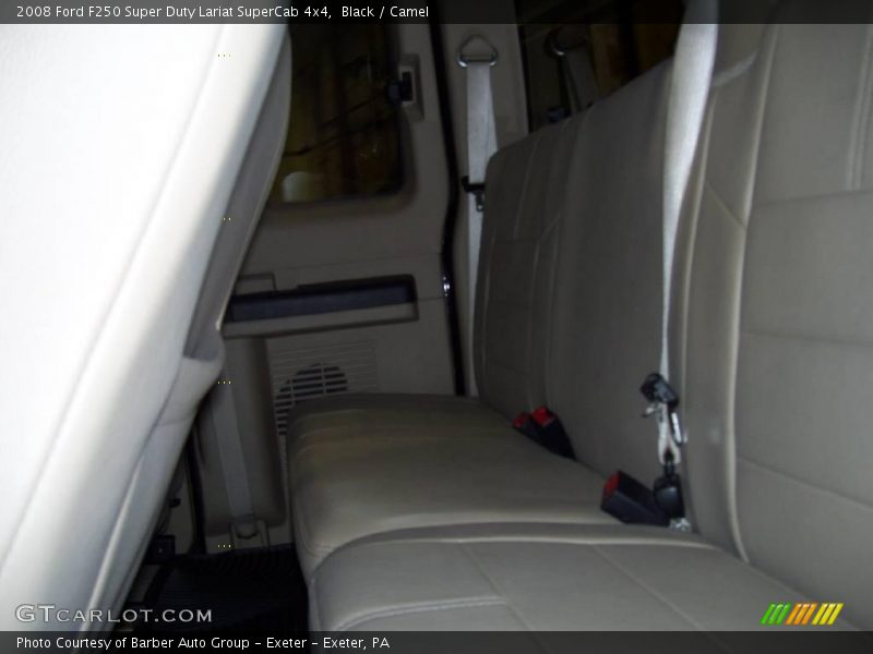 Black / Camel 2008 Ford F250 Super Duty Lariat SuperCab 4x4