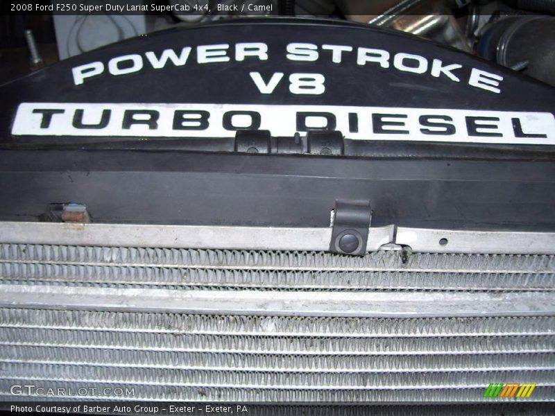 Black / Camel 2008 Ford F250 Super Duty Lariat SuperCab 4x4