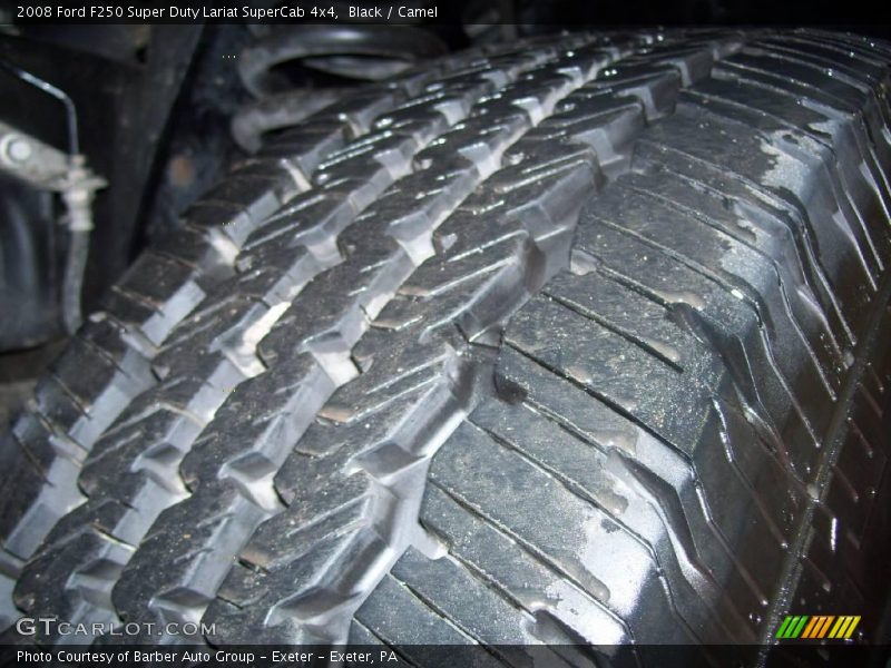 Black / Camel 2008 Ford F250 Super Duty Lariat SuperCab 4x4