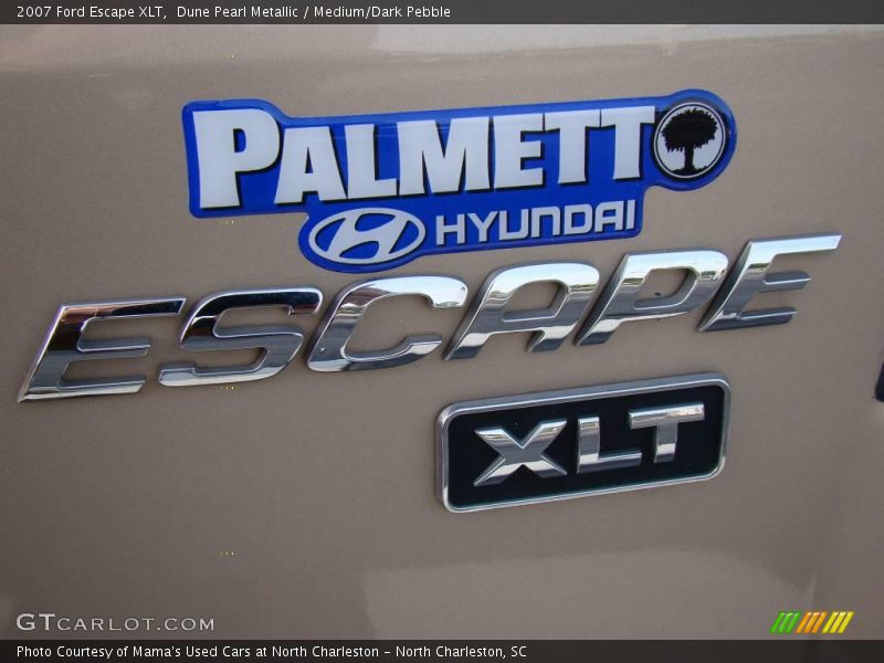 Dune Pearl Metallic / Medium/Dark Pebble 2007 Ford Escape XLT