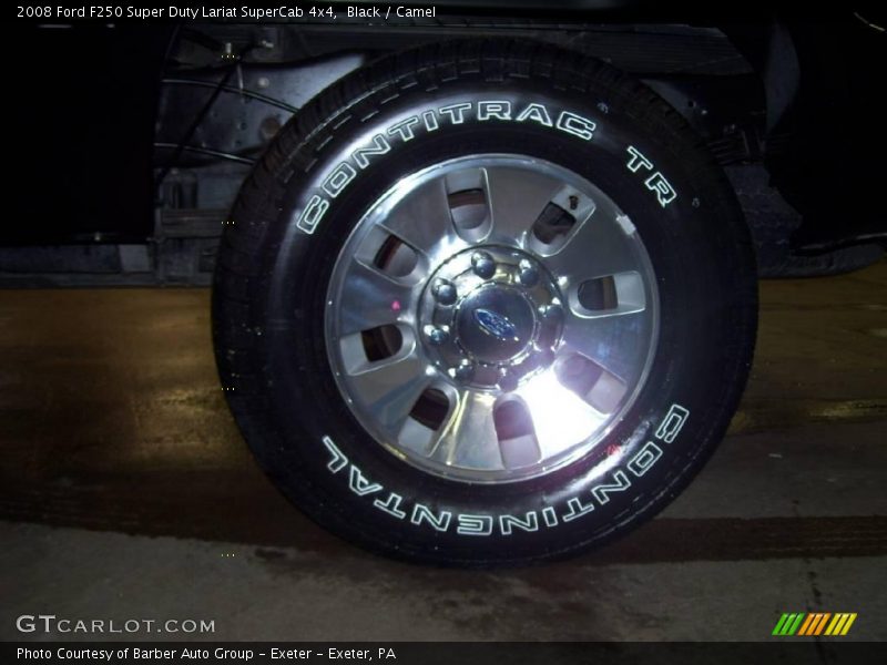Black / Camel 2008 Ford F250 Super Duty Lariat SuperCab 4x4
