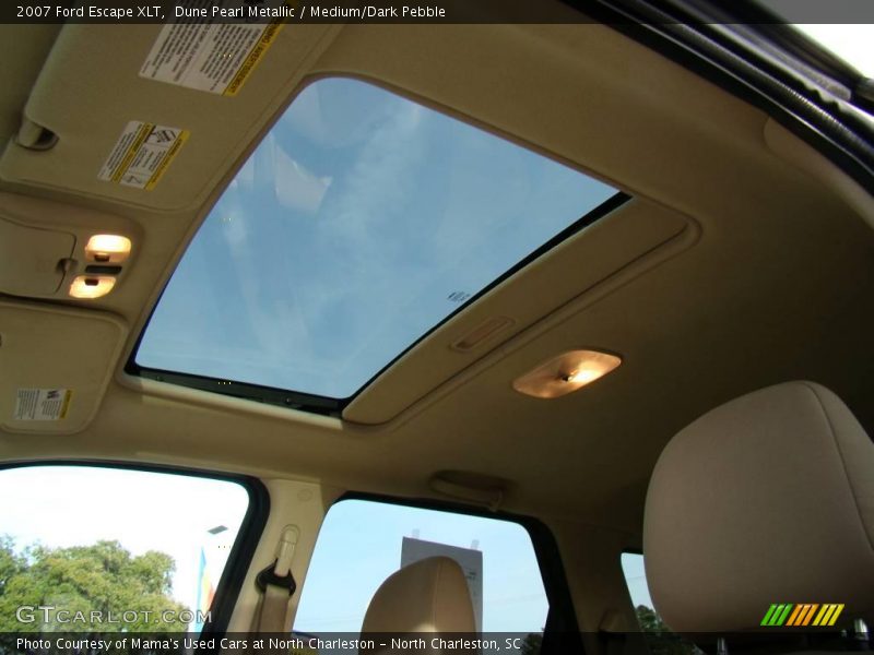 Dune Pearl Metallic / Medium/Dark Pebble 2007 Ford Escape XLT