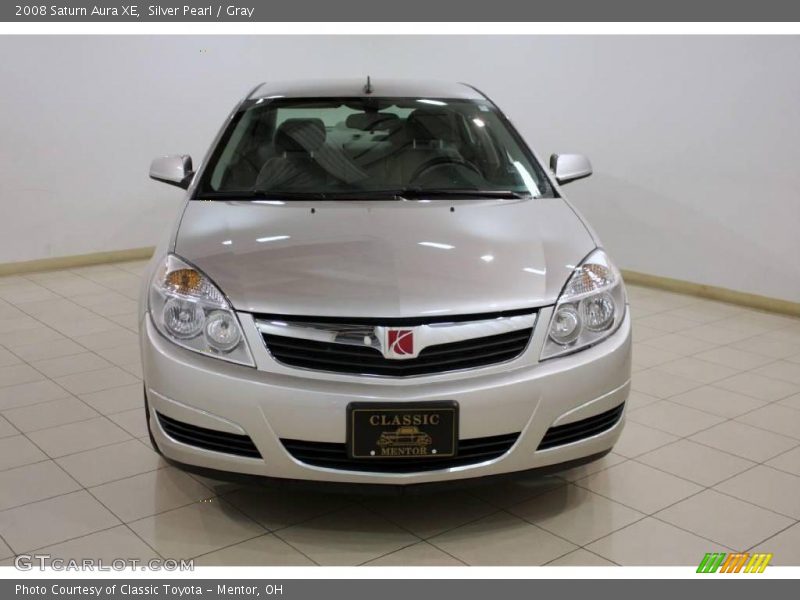 Silver Pearl / Gray 2008 Saturn Aura XE