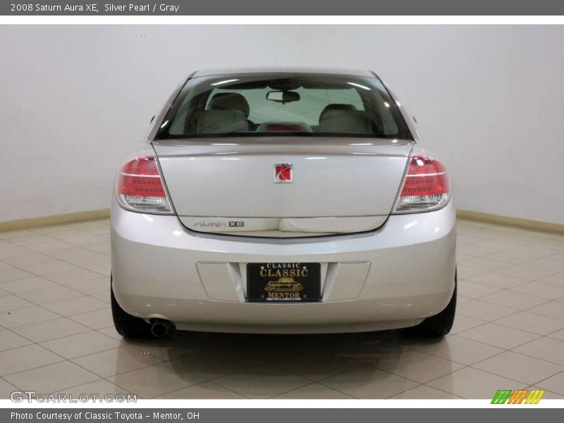 Silver Pearl / Gray 2008 Saturn Aura XE