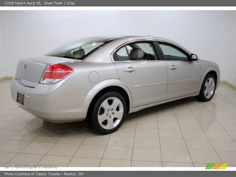 Silver Pearl / Gray 2008 Saturn Aura XE