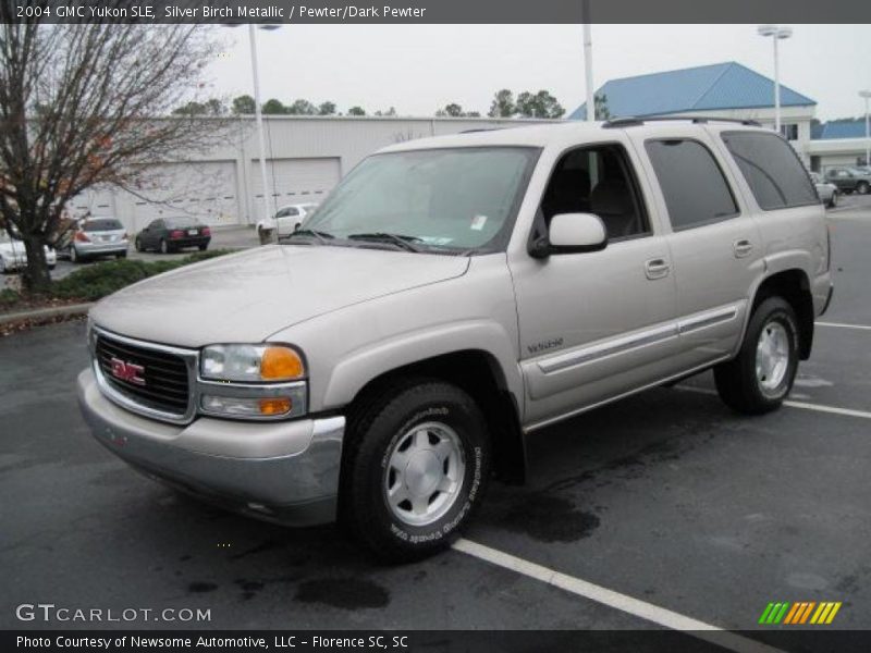 Silver Birch Metallic / Pewter/Dark Pewter 2004 GMC Yukon SLE