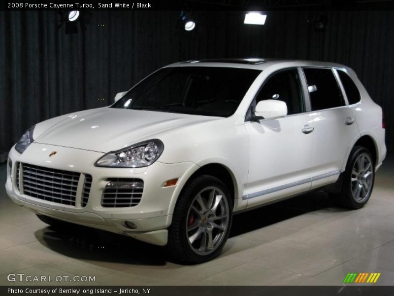Sand White / Black 2008 Porsche Cayenne Turbo