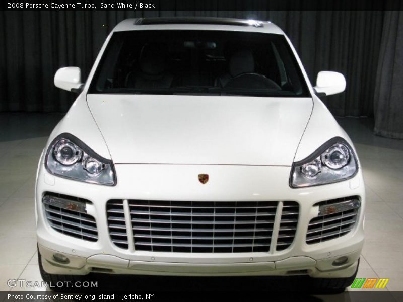 Sand White / Black 2008 Porsche Cayenne Turbo