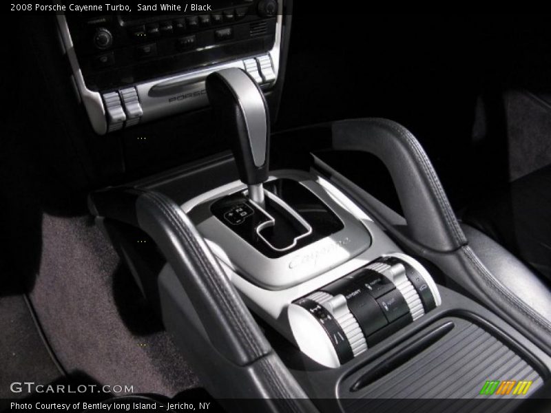 Sand White / Black 2008 Porsche Cayenne Turbo