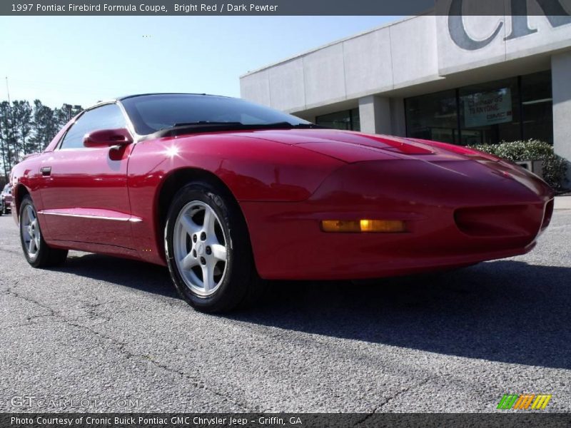 Bright Red / Dark Pewter 1997 Pontiac Firebird Formula Coupe