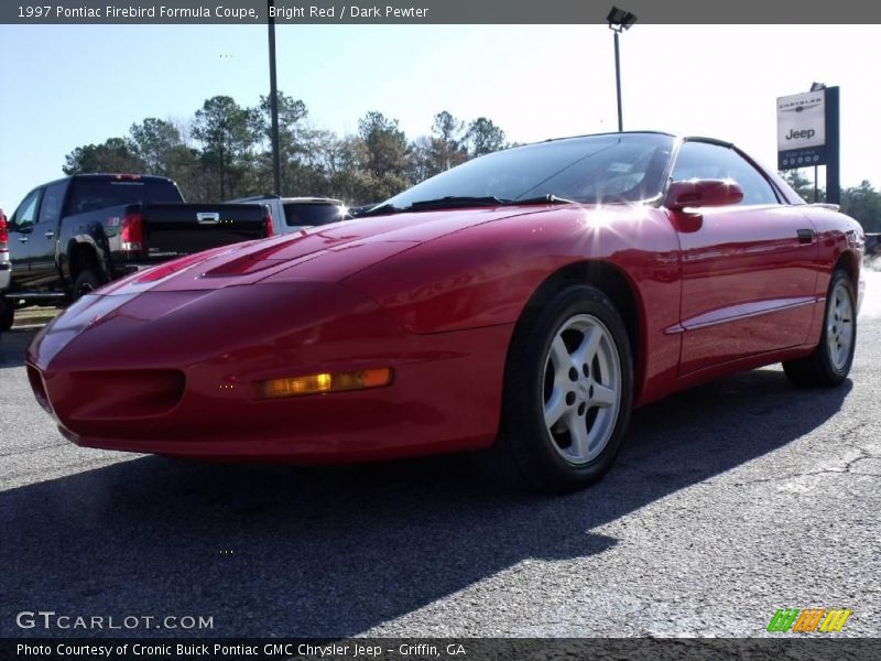 Bright Red / Dark Pewter 1997 Pontiac Firebird Formula Coupe