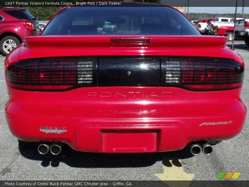 Bright Red / Dark Pewter 1997 Pontiac Firebird Formula Coupe
