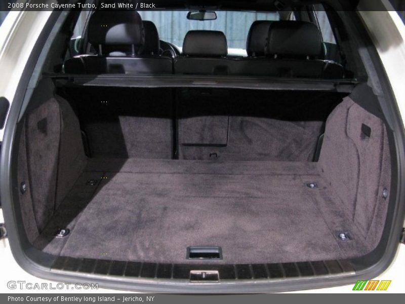 Sand White / Black 2008 Porsche Cayenne Turbo