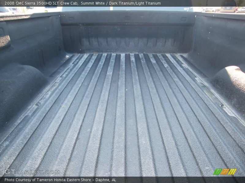 Summit White / Dark Titanium/Light Titanium 2008 GMC Sierra 3500HD SLT Crew Cab