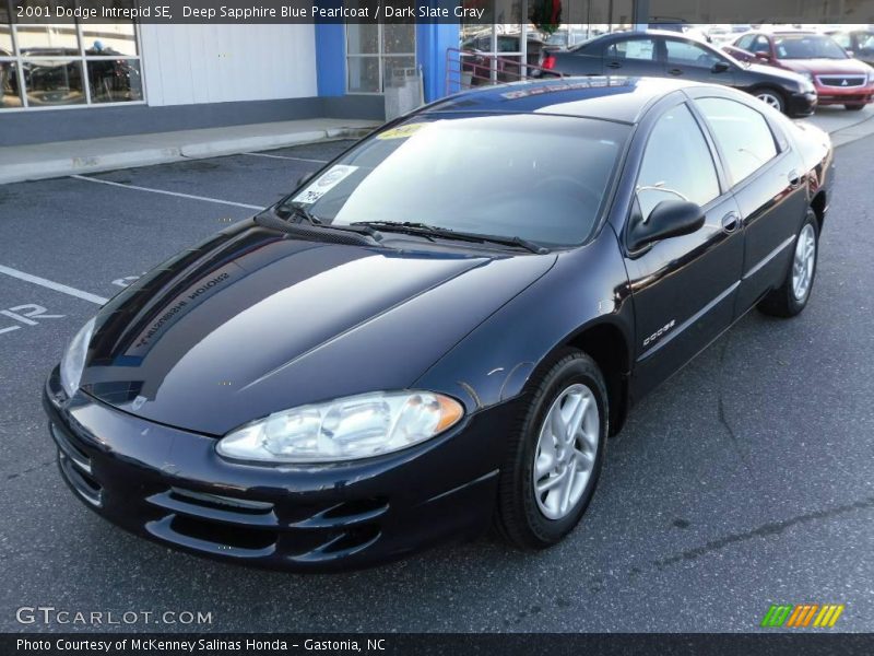 Deep Sapphire Blue Pearlcoat / Dark Slate Gray 2001 Dodge Intrepid SE