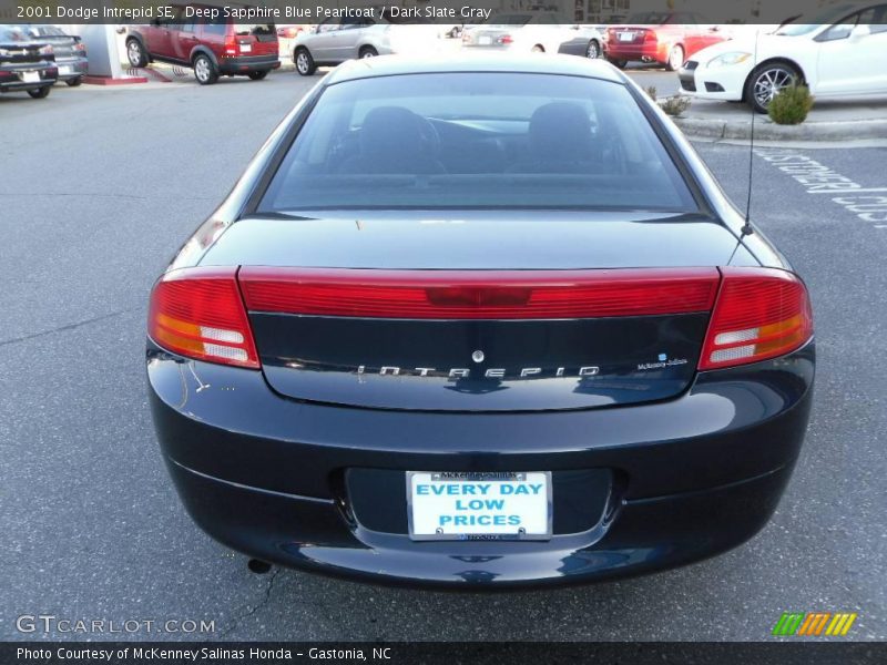 Deep Sapphire Blue Pearlcoat / Dark Slate Gray 2001 Dodge Intrepid SE