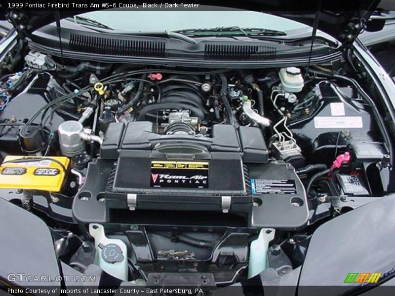  1999 Firebird Trans Am WS-6 Coupe Engine - 5.7 Liter OHV 16-Valve LS1 V8