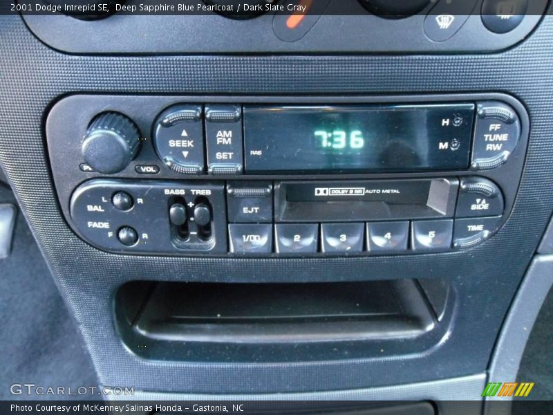 Deep Sapphire Blue Pearlcoat / Dark Slate Gray 2001 Dodge Intrepid SE