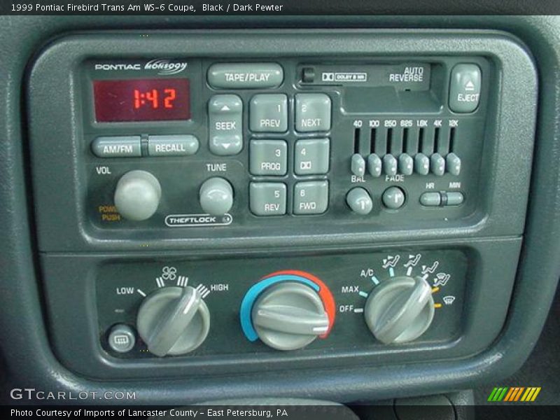 Audio System of 1999 Firebird Trans Am WS-6 Coupe