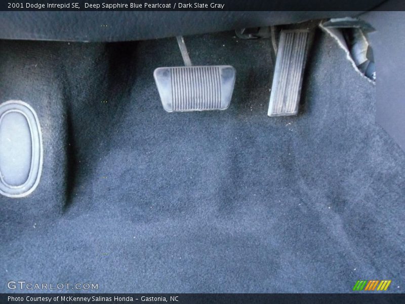 Deep Sapphire Blue Pearlcoat / Dark Slate Gray 2001 Dodge Intrepid SE
