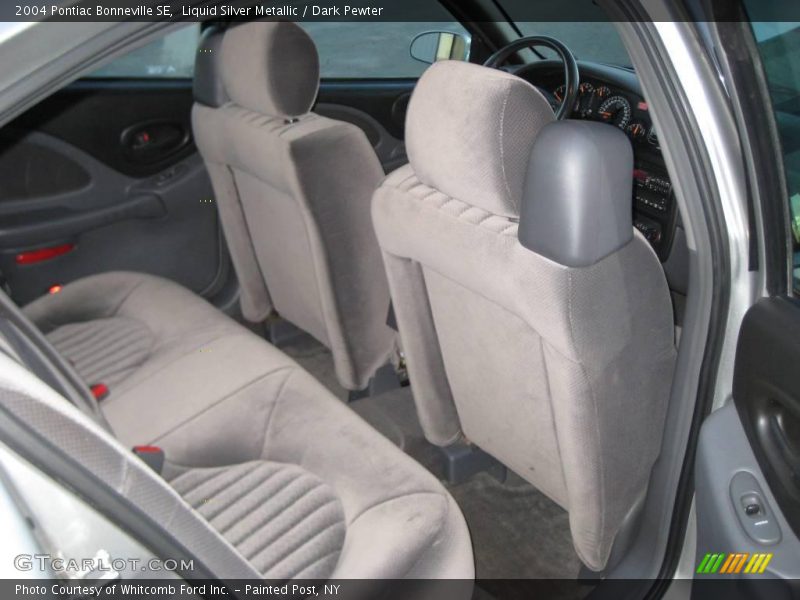 Liquid Silver Metallic / Dark Pewter 2004 Pontiac Bonneville SE