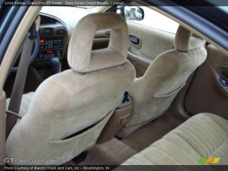Dark Forest Green Metallic / Camel 1999 Pontiac Grand Prix GT Sedan