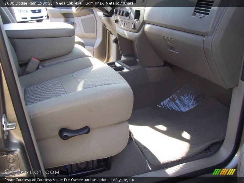 Light Khaki Metallic / Khaki 2008 Dodge Ram 1500 SLT Mega Cab 4x4