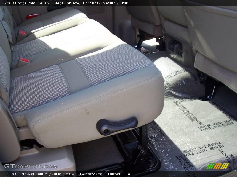 Light Khaki Metallic / Khaki 2008 Dodge Ram 1500 SLT Mega Cab 4x4