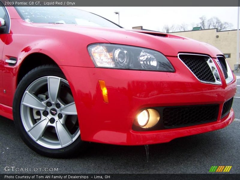 Liquid Red / Onyx 2009 Pontiac G8 GT