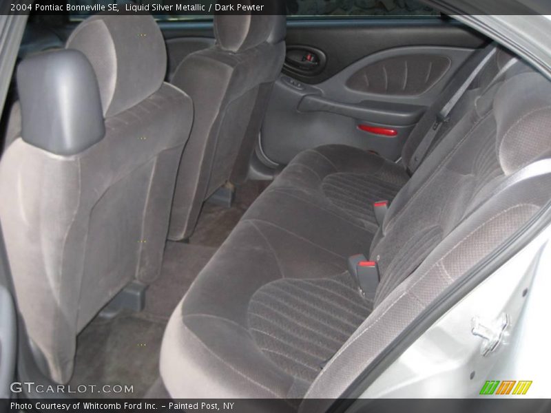 Liquid Silver Metallic / Dark Pewter 2004 Pontiac Bonneville SE