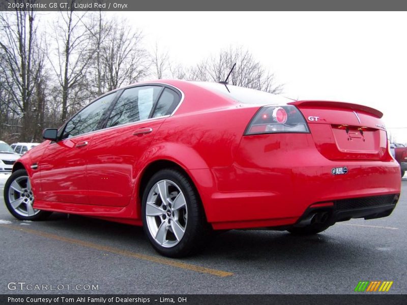 Liquid Red / Onyx 2009 Pontiac G8 GT