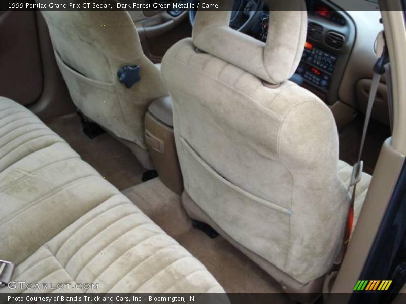 Dark Forest Green Metallic / Camel 1999 Pontiac Grand Prix GT Sedan
