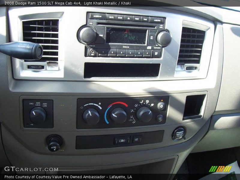 Light Khaki Metallic / Khaki 2008 Dodge Ram 1500 SLT Mega Cab 4x4