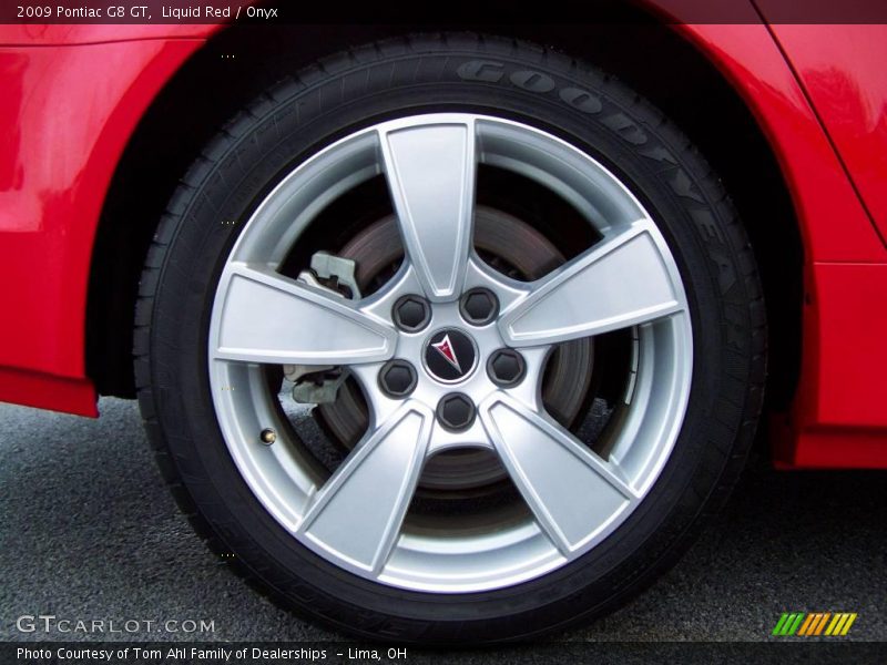 Liquid Red / Onyx 2009 Pontiac G8 GT