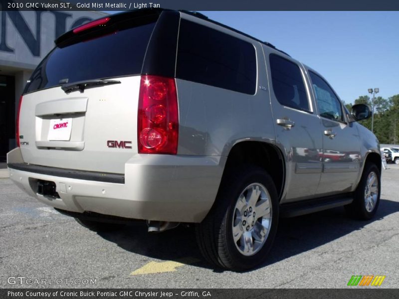 Gold Mist Metallic / Light Tan 2010 GMC Yukon SLT